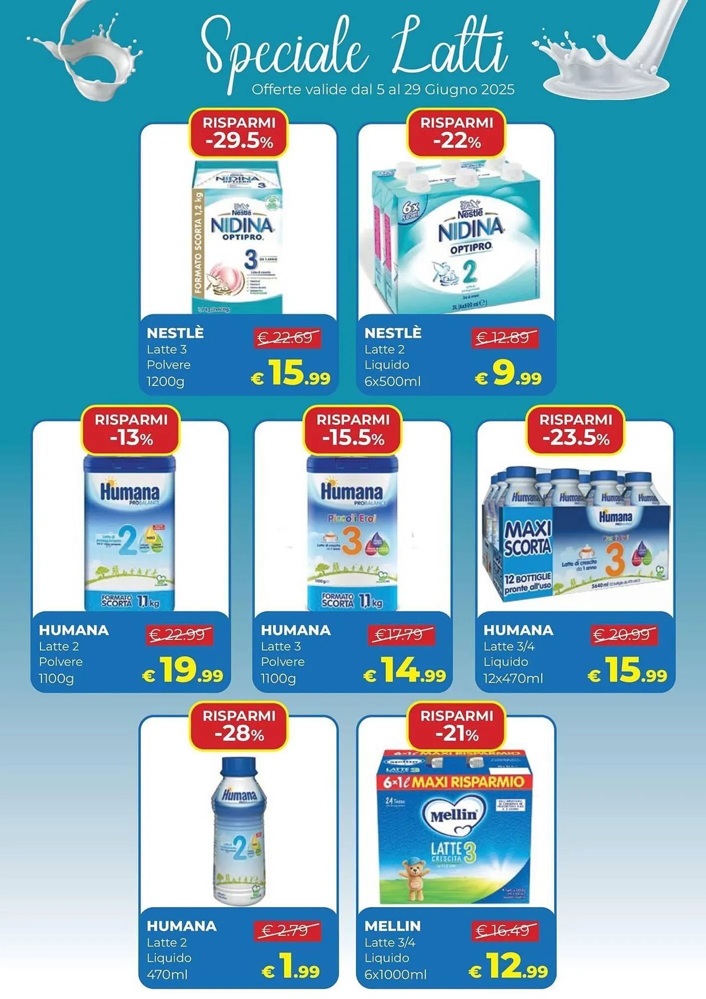 Volantino Ideal Bimbo da 5 giugno a 29 giugno di 2025 - Pagina del volantino 3