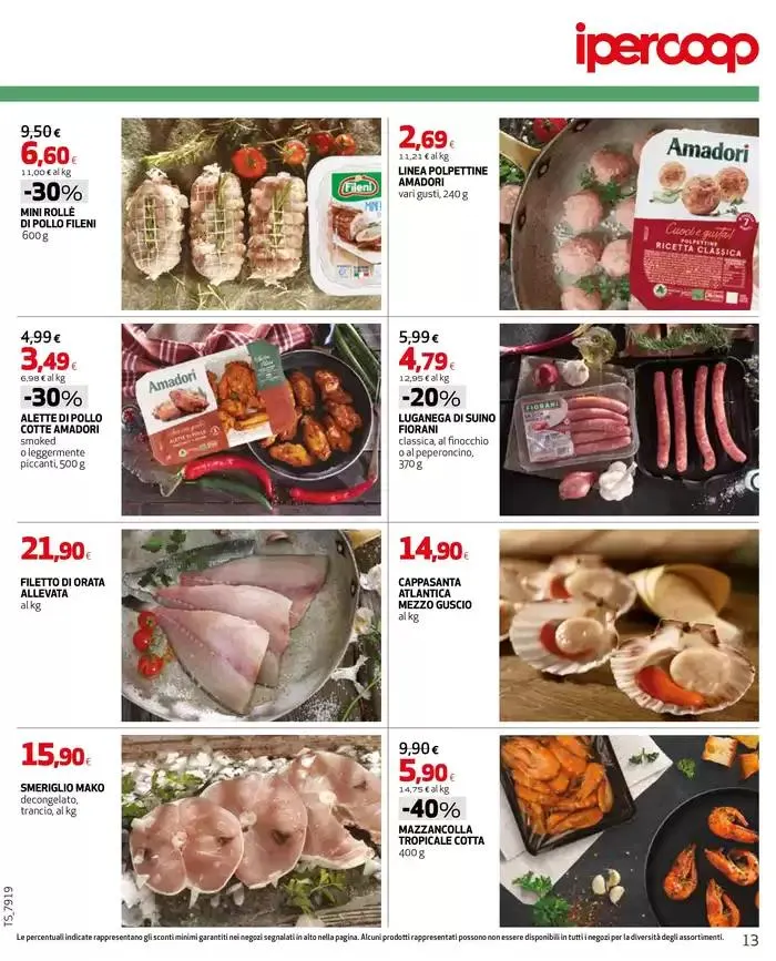 Sconti fino al 50% da 13 marzo a 26 marzo di 2025 - Pagina del volantino 13