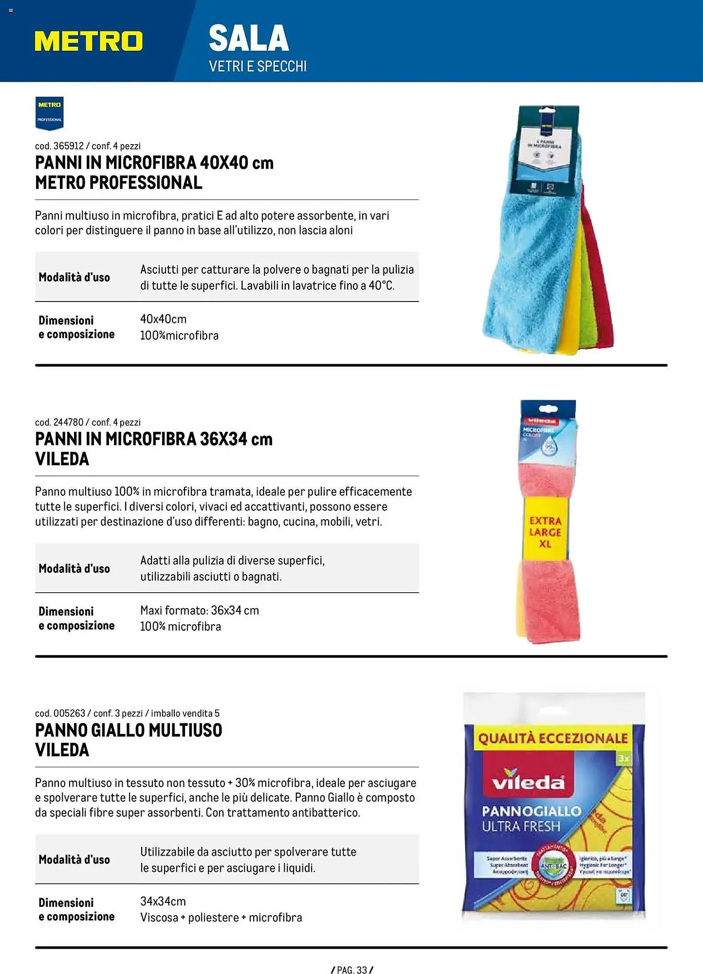 Volantino Metro da 7 gennaio a 31 dicembre di 2026 - Pagina del volantino 33