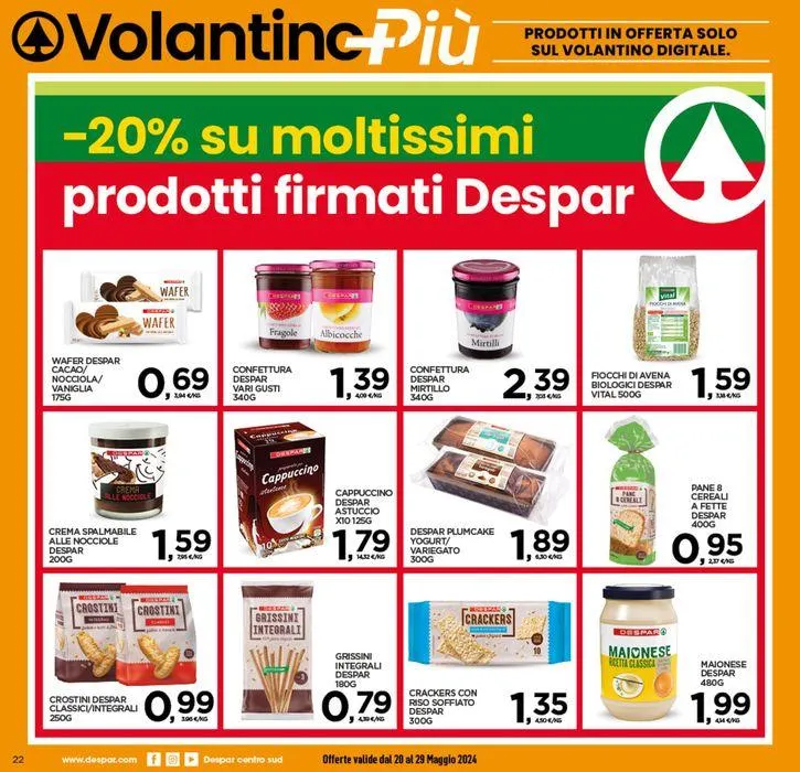 Sottocosto da 20 maggio a 29 maggio di 2024 - Pagina del volantino 22