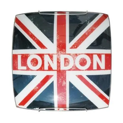 Plafoniera London 30x30 cm multicolor