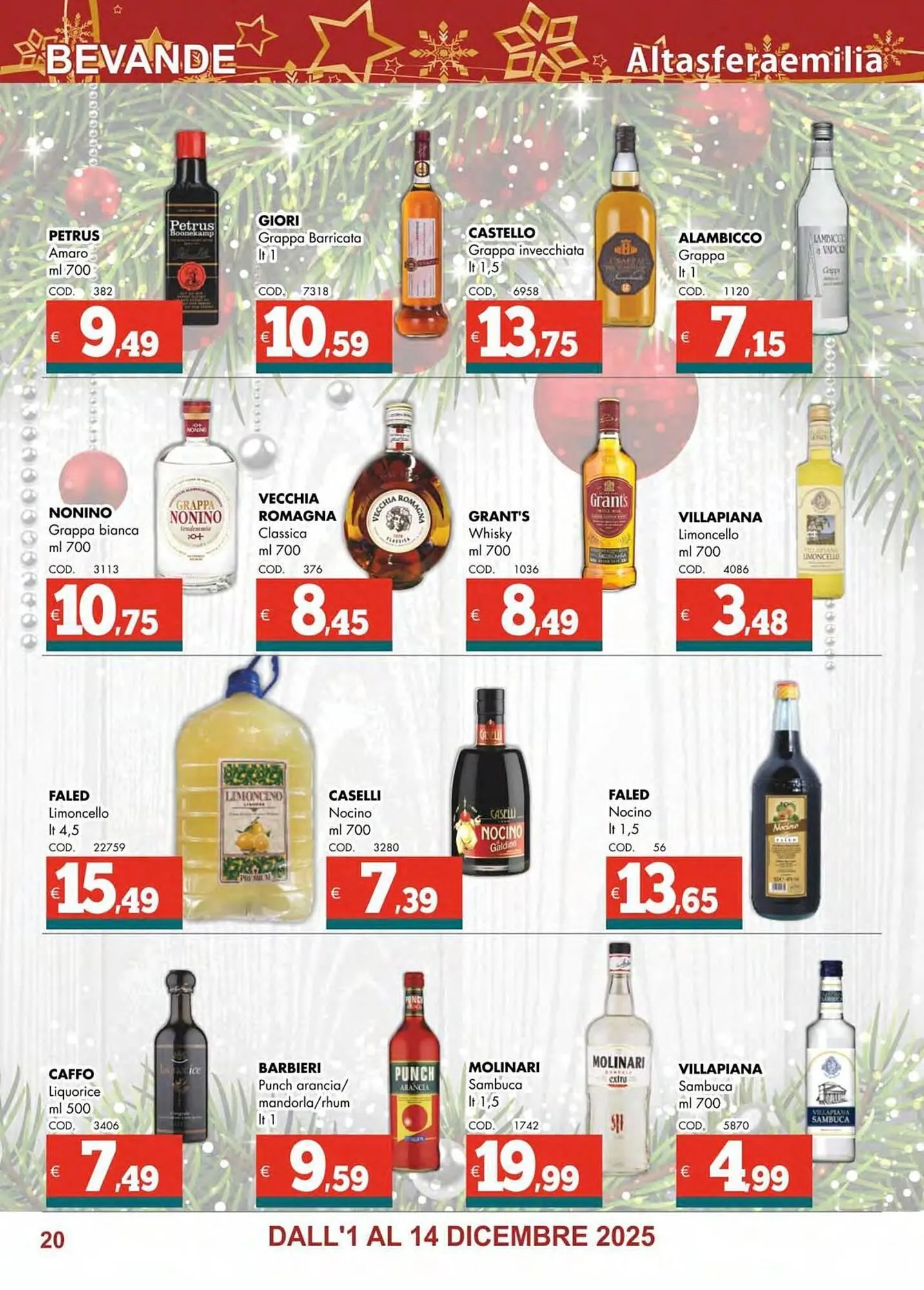 Volantino Altasfera da 1 dicembre a 14 dicembre di 2025 - Pagina del volantino 20