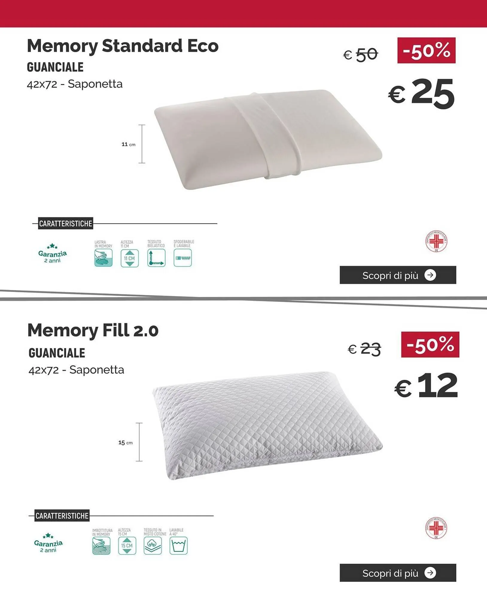 Volantino Materassi e Materassi da 6 marzo a 31 marzo di 2025 - Pagina del volantino 26