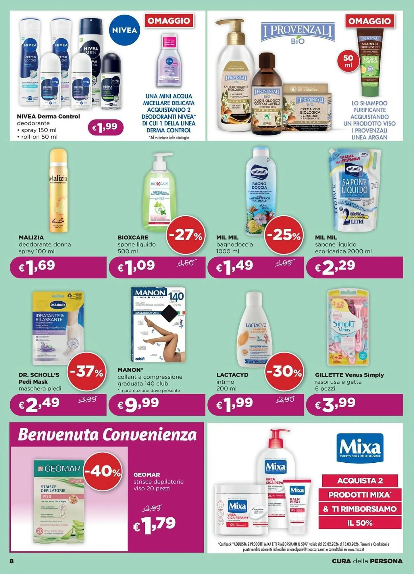 Volantino La Saponeria da 26 febbraio a 18 marzo di 2026 - Pagina del volantino 8