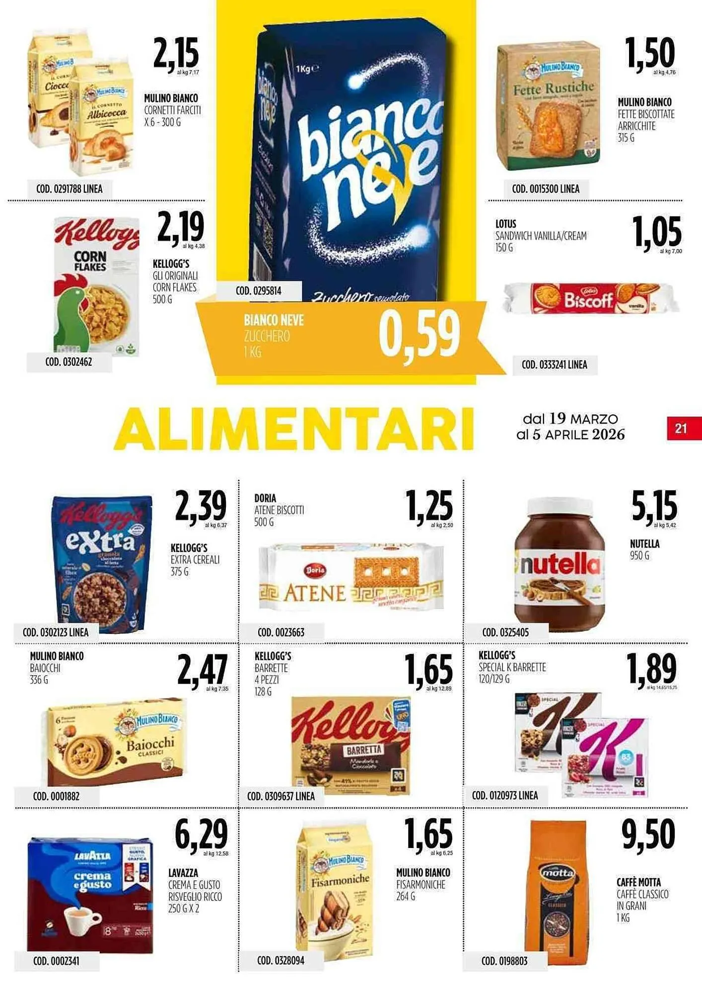 Volantino Carico Cash & Carry da 19 marzo a 5 aprile di 2026 - Pagina del volantino 21