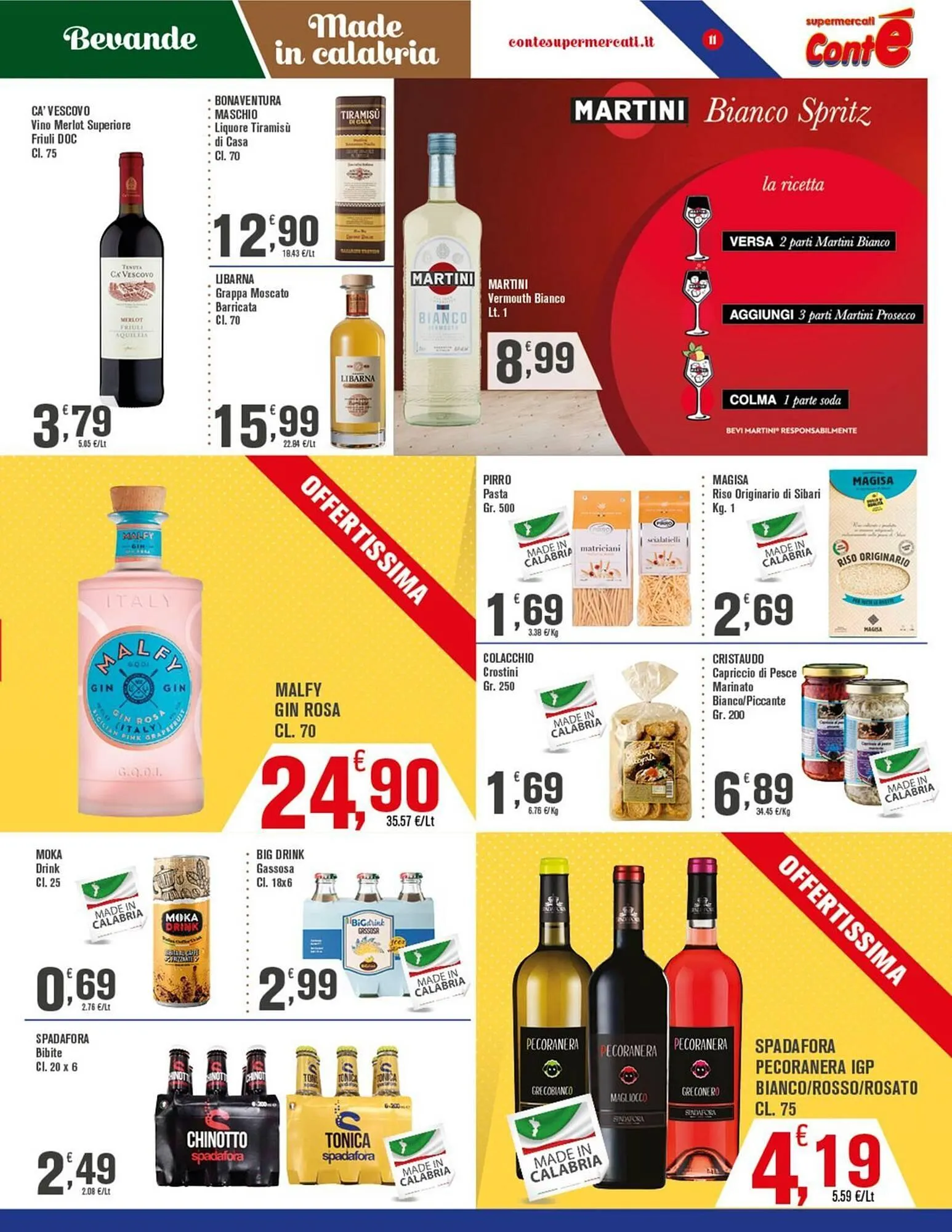 Volantino Conté Supermercati da 19 giugno a 29 giugno di 2025 - Pagina del volantino 11