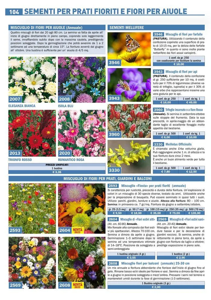 Sementi da fiore da 25 marzo a 31 dicembre di 2024 - Pagina del volantino 2