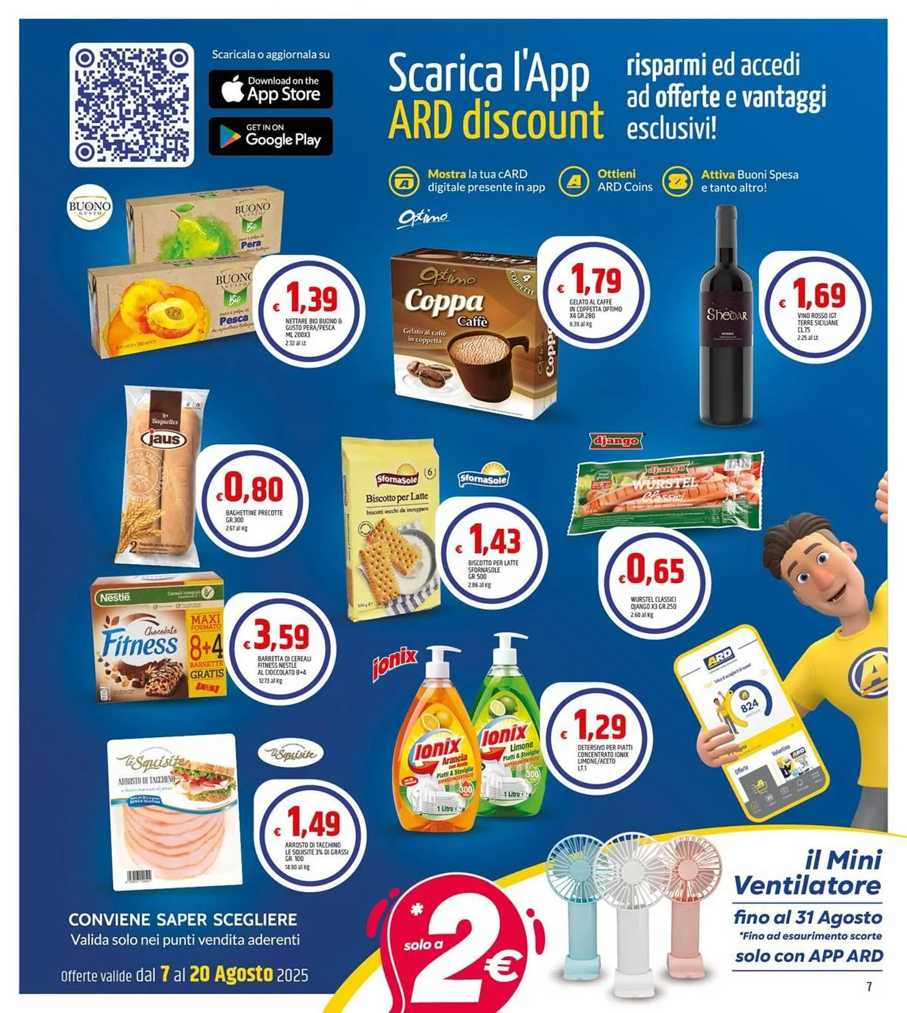 Volantino Ard Discount da 7 agosto a 20 agosto di 2025 - Pagina del volantino 7