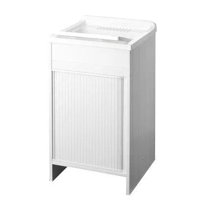 Lavatoio a serrandina pratiko in PVC 45 cm x 50 cm x 86 cm