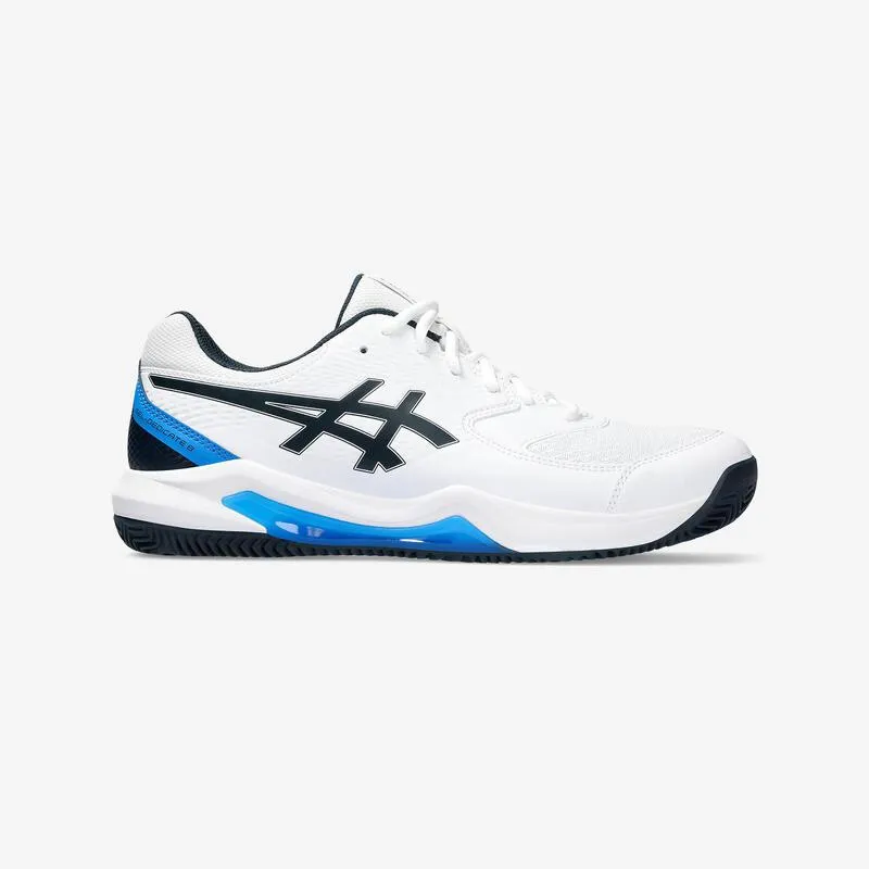 Scarpe tennis uomo Asics GEL DEDICATE 8 bianco-azzurro