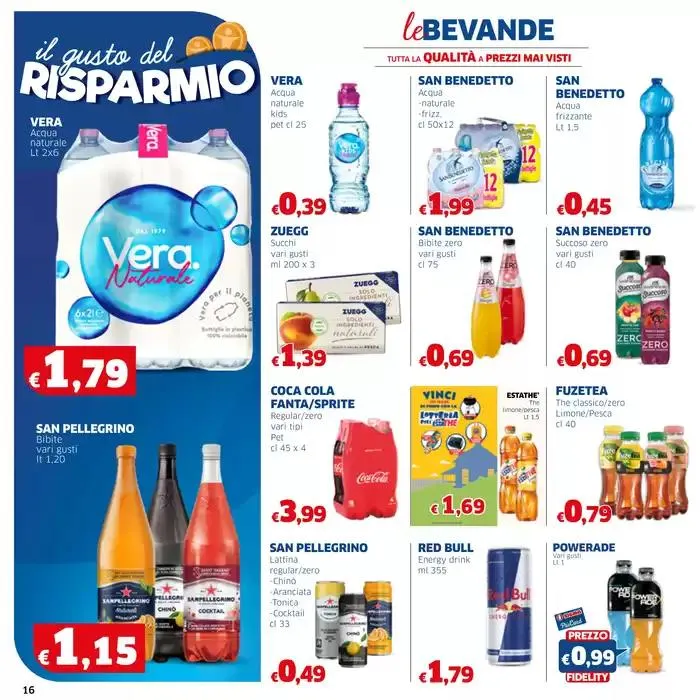 Il gusto del risparmio da 8 maggio a 21 maggio di 2025 - Pagina del volantino 16
