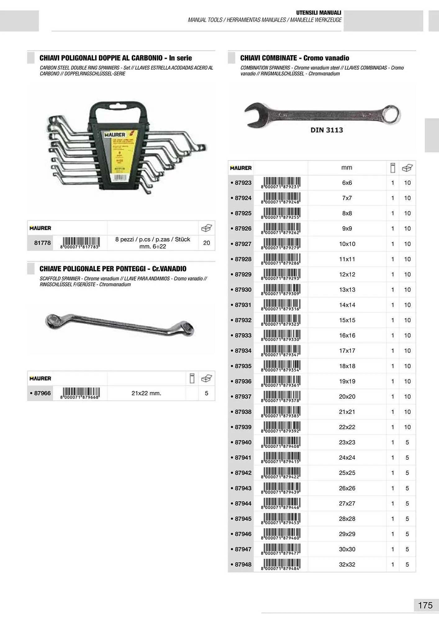 Volantino Maurer da 10 gennaio a 30 giugno di 2024 - Pagina del volantino 176