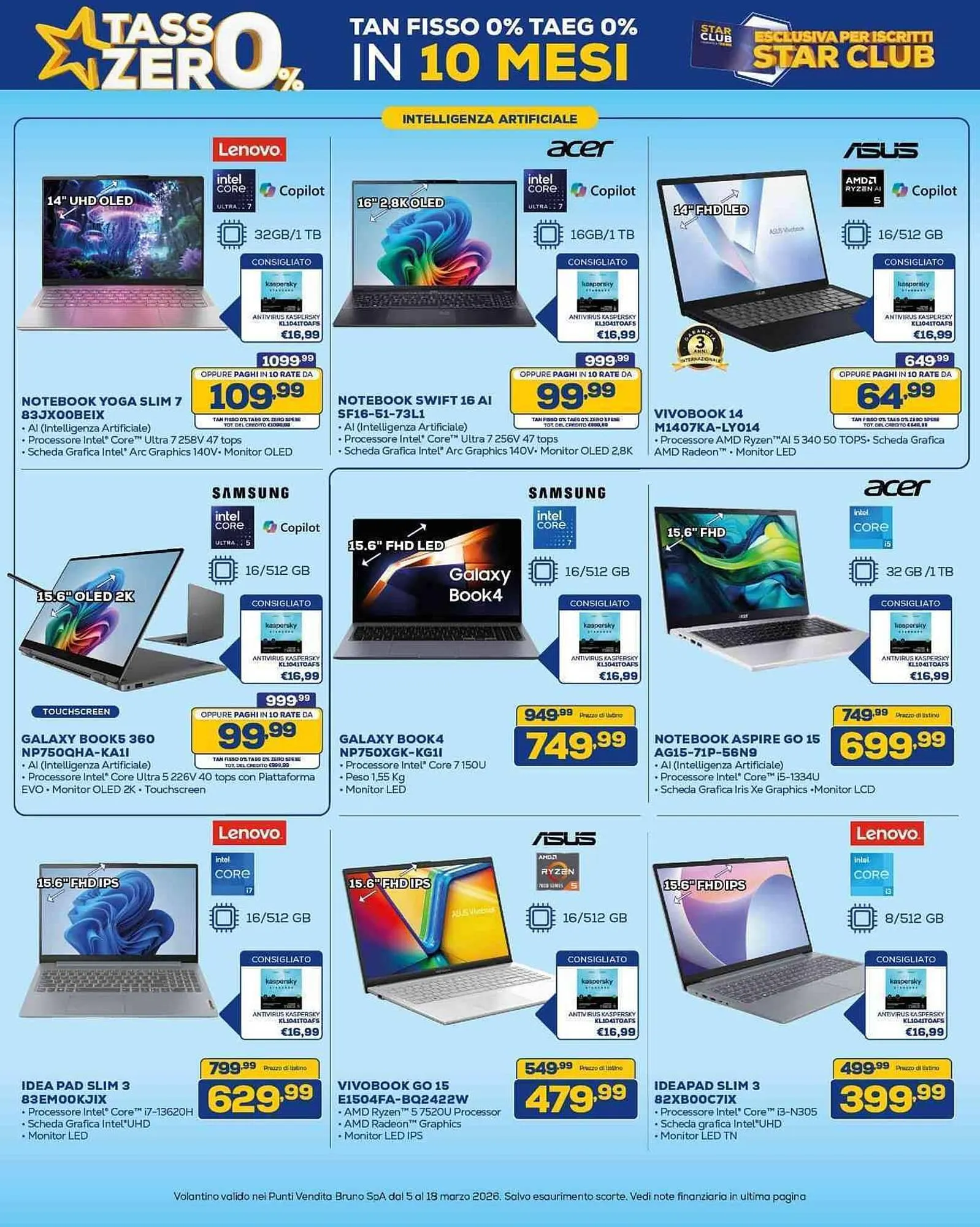 Volantino Euronics da 5 marzo a 18 marzo di 2026 - Pagina del volantino 19