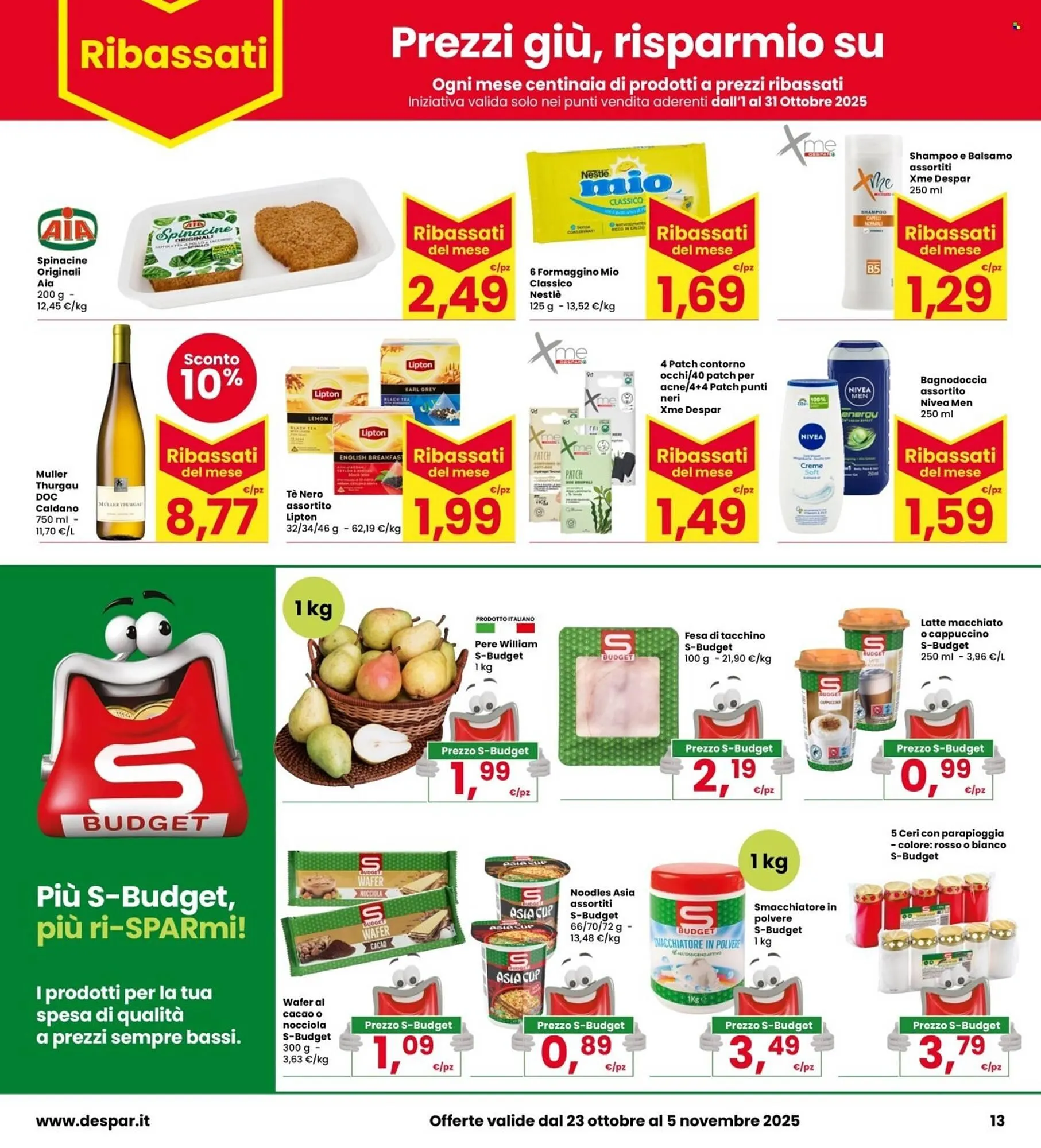 Volantino Interspar da 23 ottobre a 5 novembre di 2025 - Pagina del volantino 13