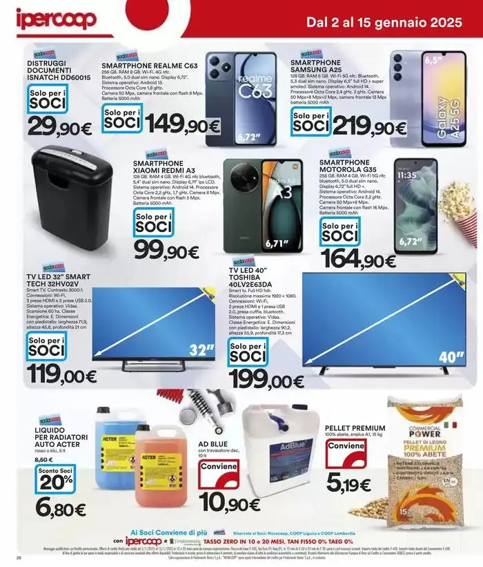Prendi 2 Paghi 1 da 7 gennaio a 15 gennaio di 2025 - Pagina del volantino 28