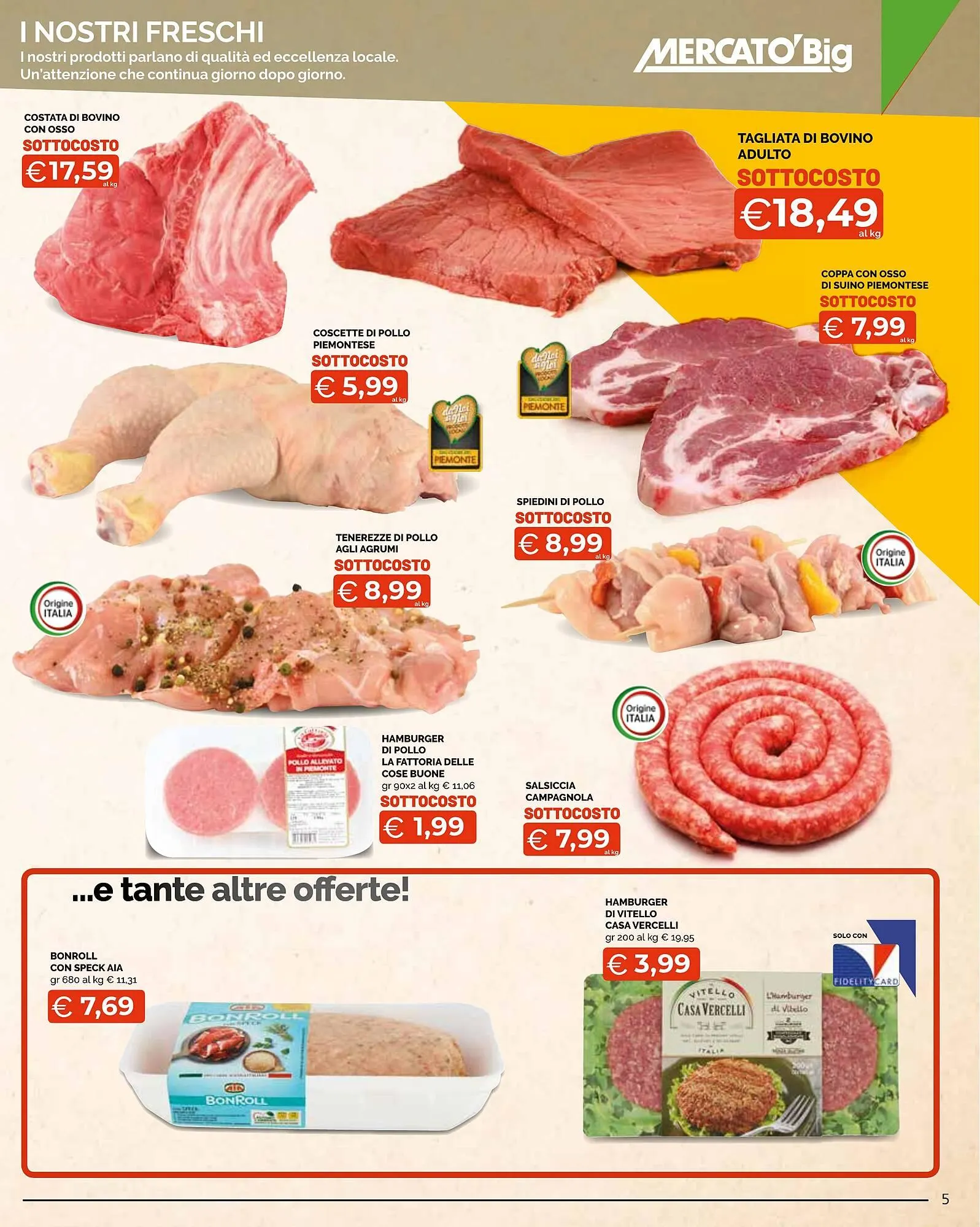 Volantino Mercatò Big da 11 agosto a 24 agosto di 2025 - Pagina del volantino 5