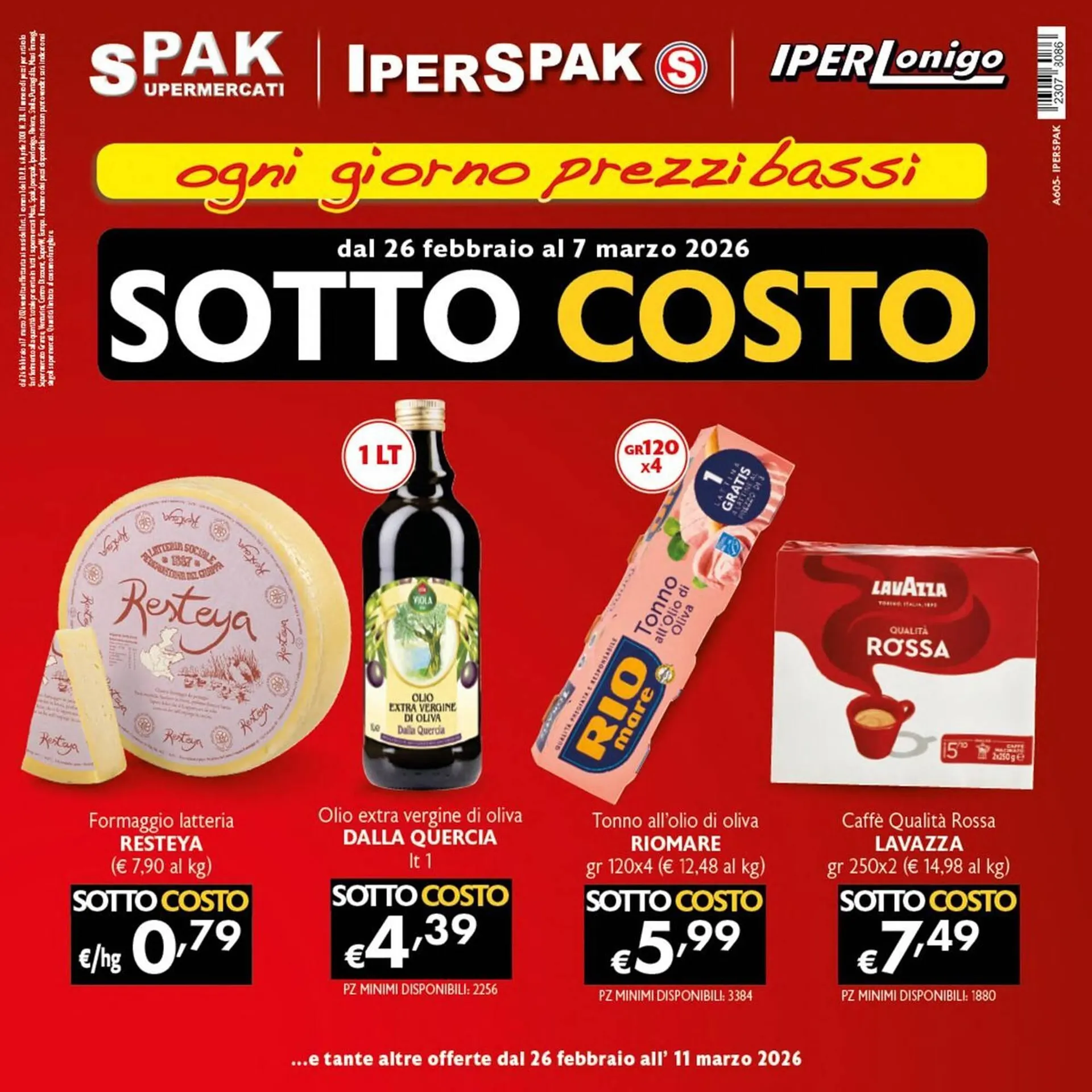 Volantino Spak Supermercati da 26 febbraio a 7 marzo di 2026 - Pagina del volantino 1