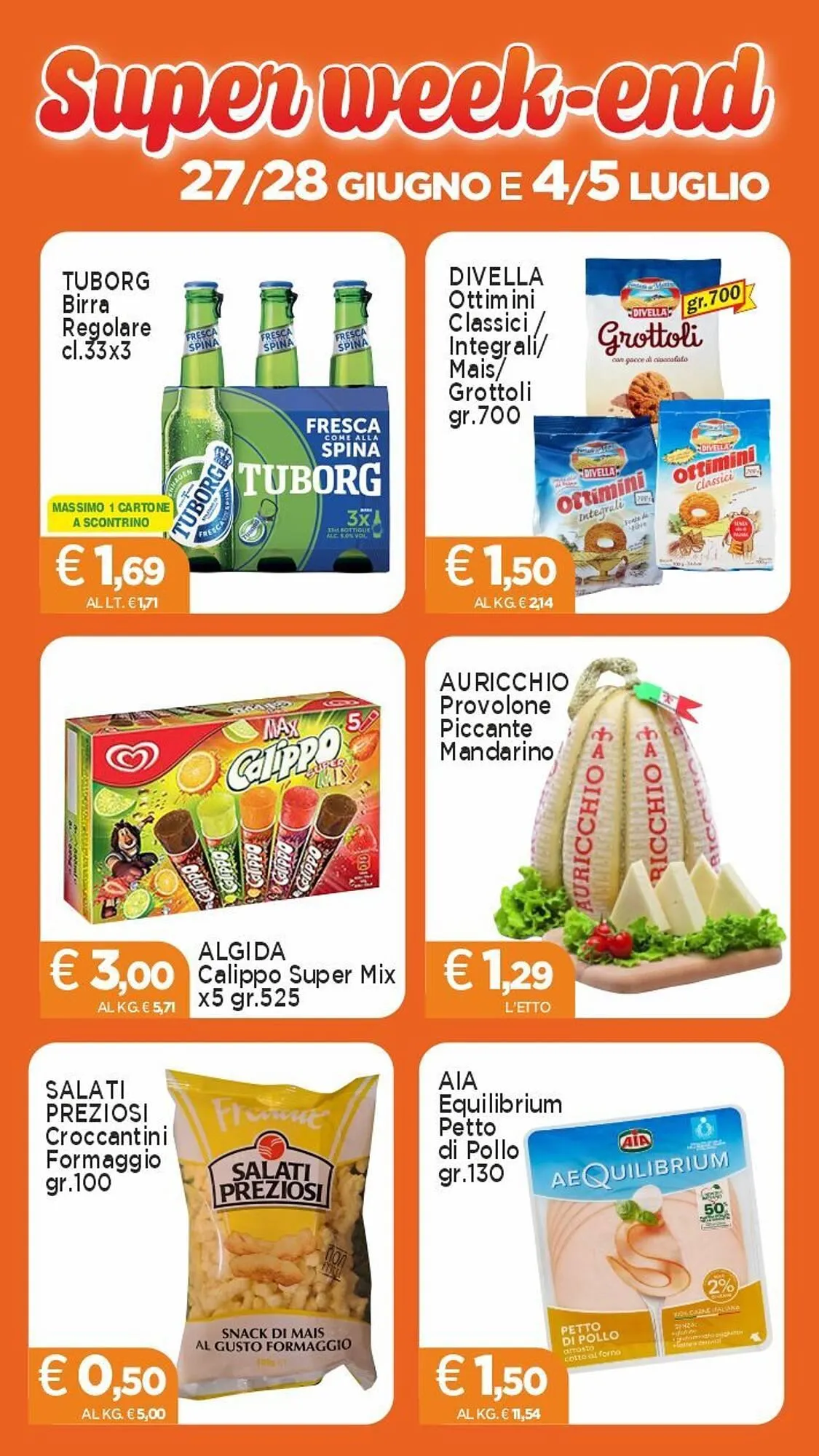 Volantino Primo Prezzo da 27 giugno a 5 luglio di 2025 - Pagina del volantino 1