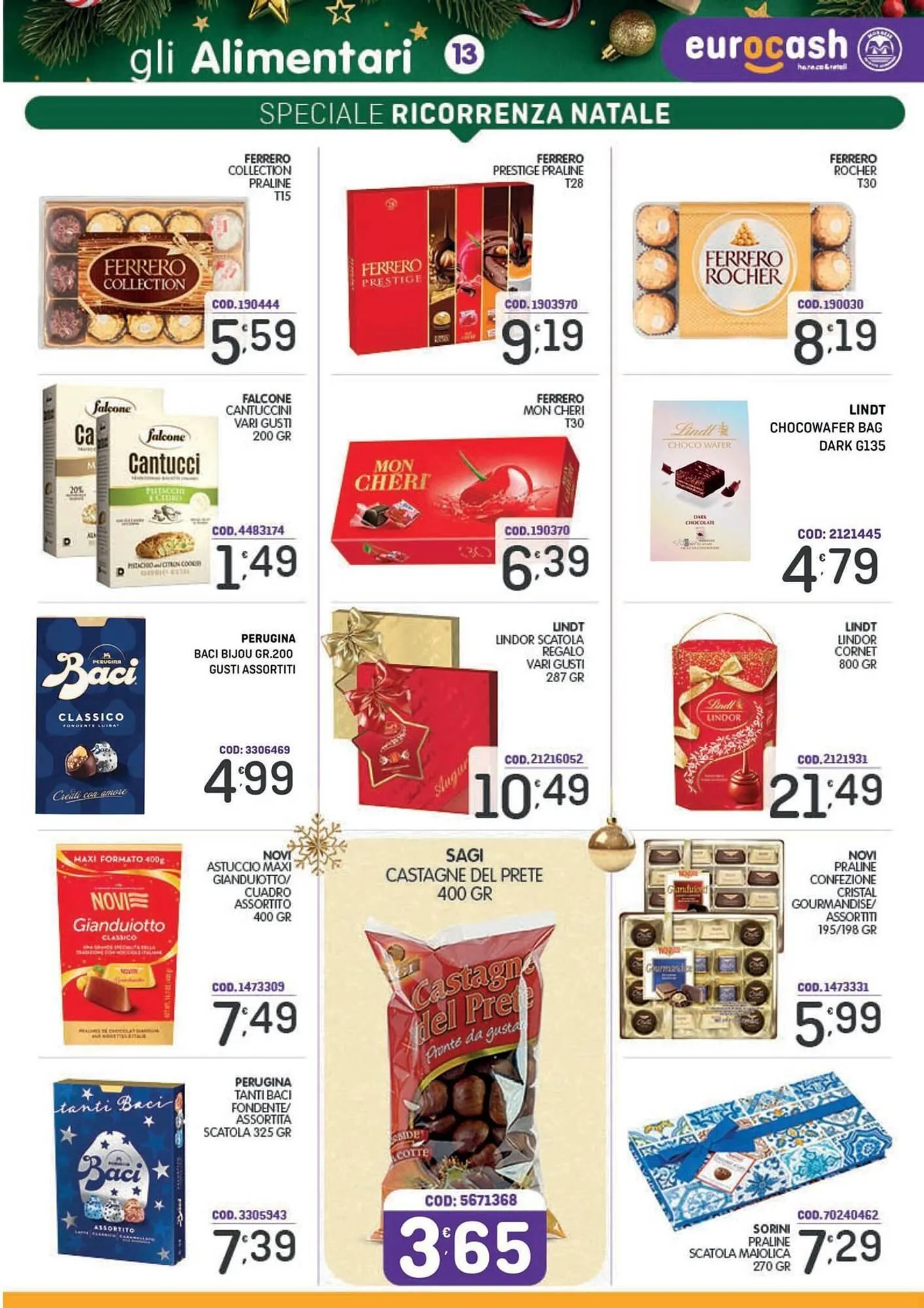 Volantino Eurocash da 8 dicembre a 24 dicembre di 2025 - Pagina del volantino 13