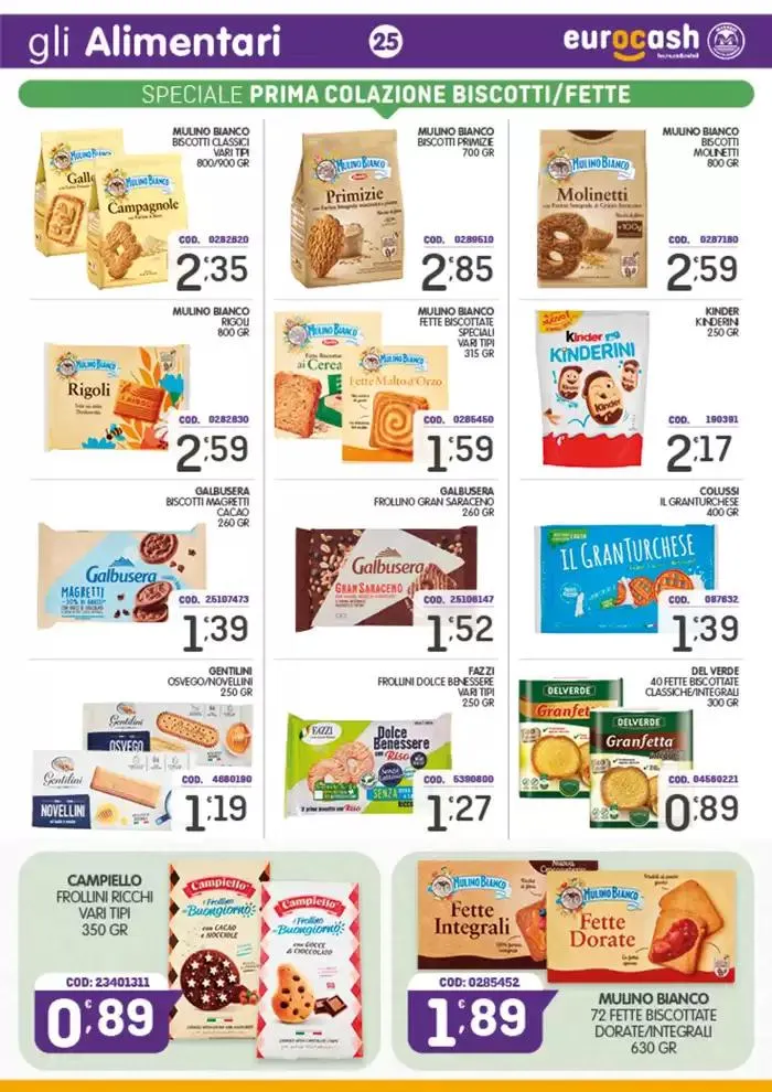 Sottocosto da 20 gennaio a 16 febbraio di 2025 - Pagina del volantino 25