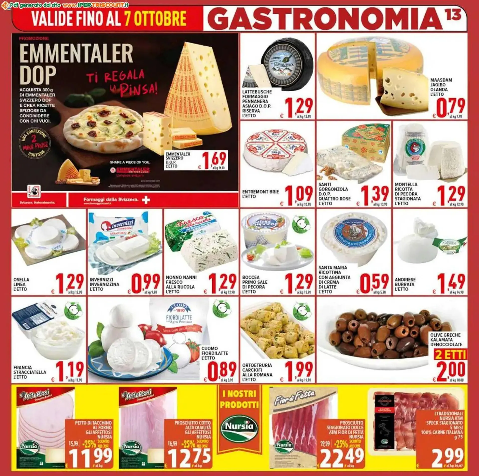 Volantino Iper Triscount da 26 settembre a 7 ottobre di 2025 - Pagina del volantino 13