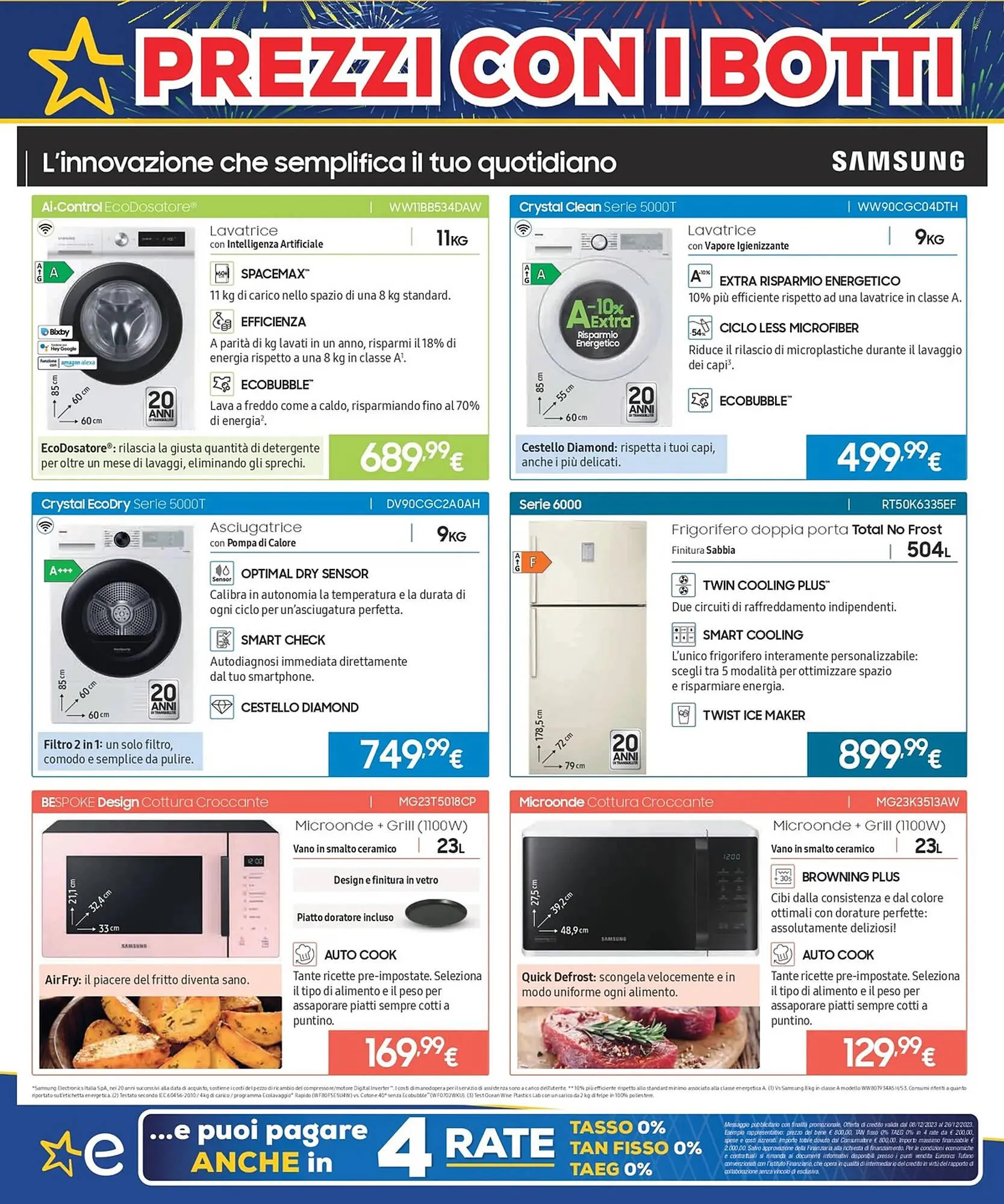 Volantino Euronics da 27 dicembre a 1 gennaio di 2024 - Pagina del volantino 12