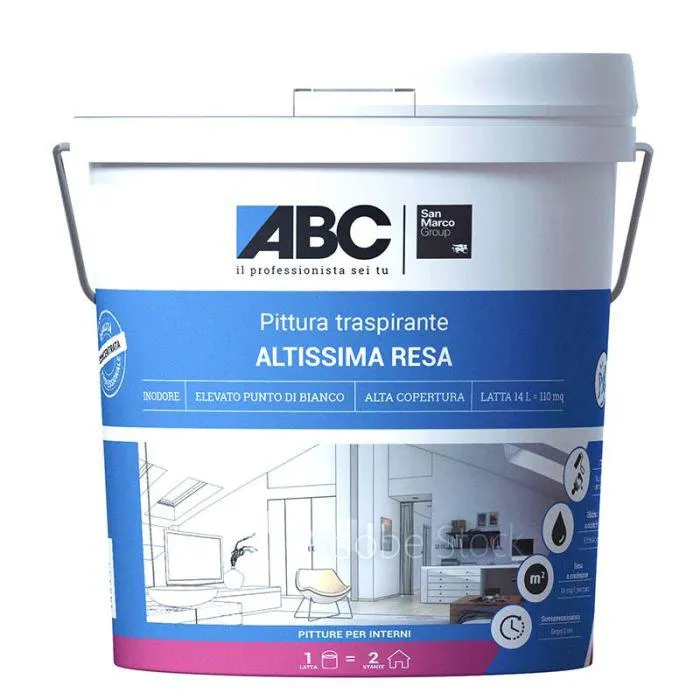 Abc san marco Idropuittura traspirante, 14 lt