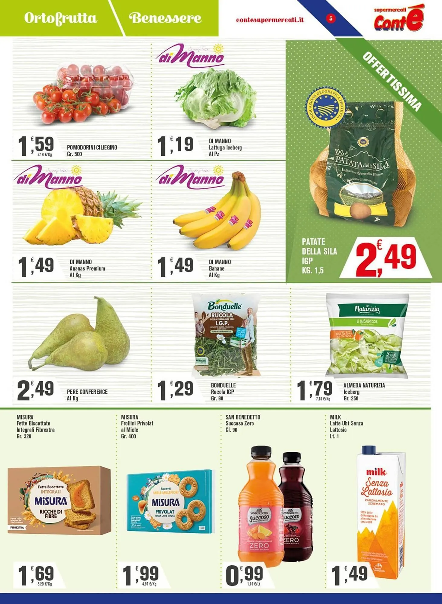 Volantino Conté Supermercati da 23 ottobre a 2 novembre di 2025 - Pagina del volantino 5