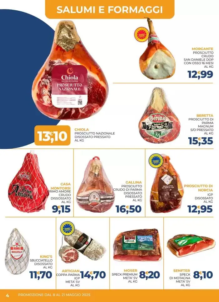 Promozione dal 8 al 21 maggio da 8 maggio a 21 maggio di 2025 - Pagina del volantino 4