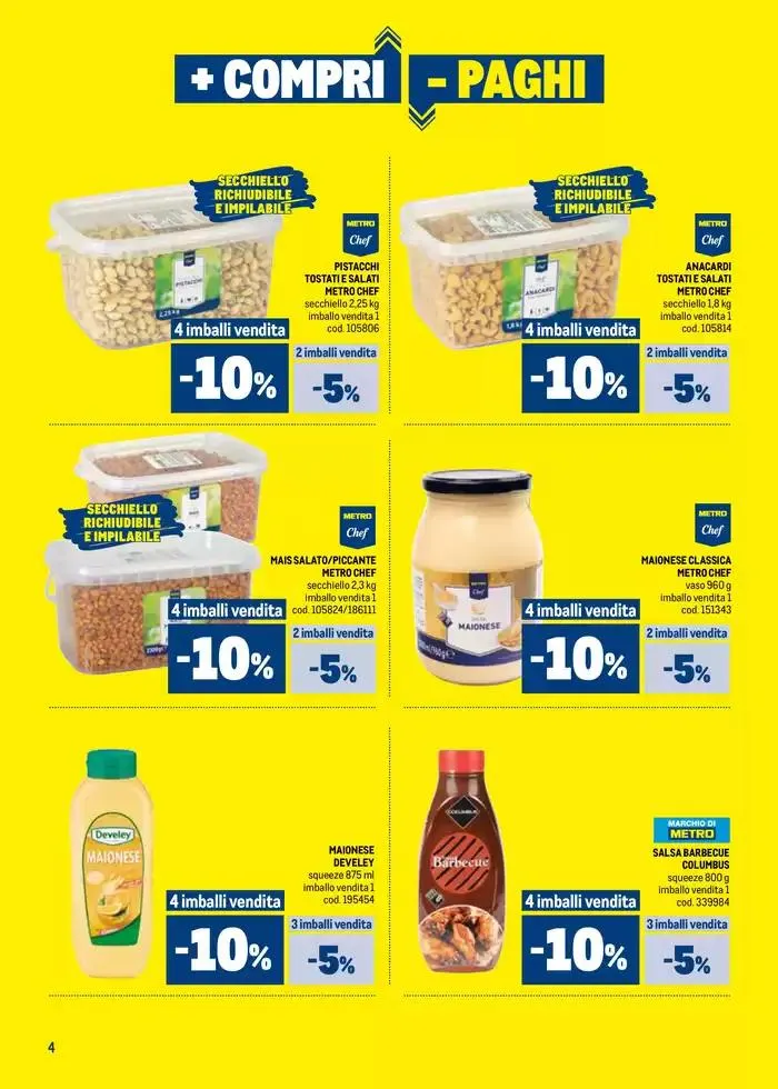 + Compri - Paghi dal 1.05 al 9.07 da 2 maggio a 9 luglio di 2025 - Pagina del volantino 4