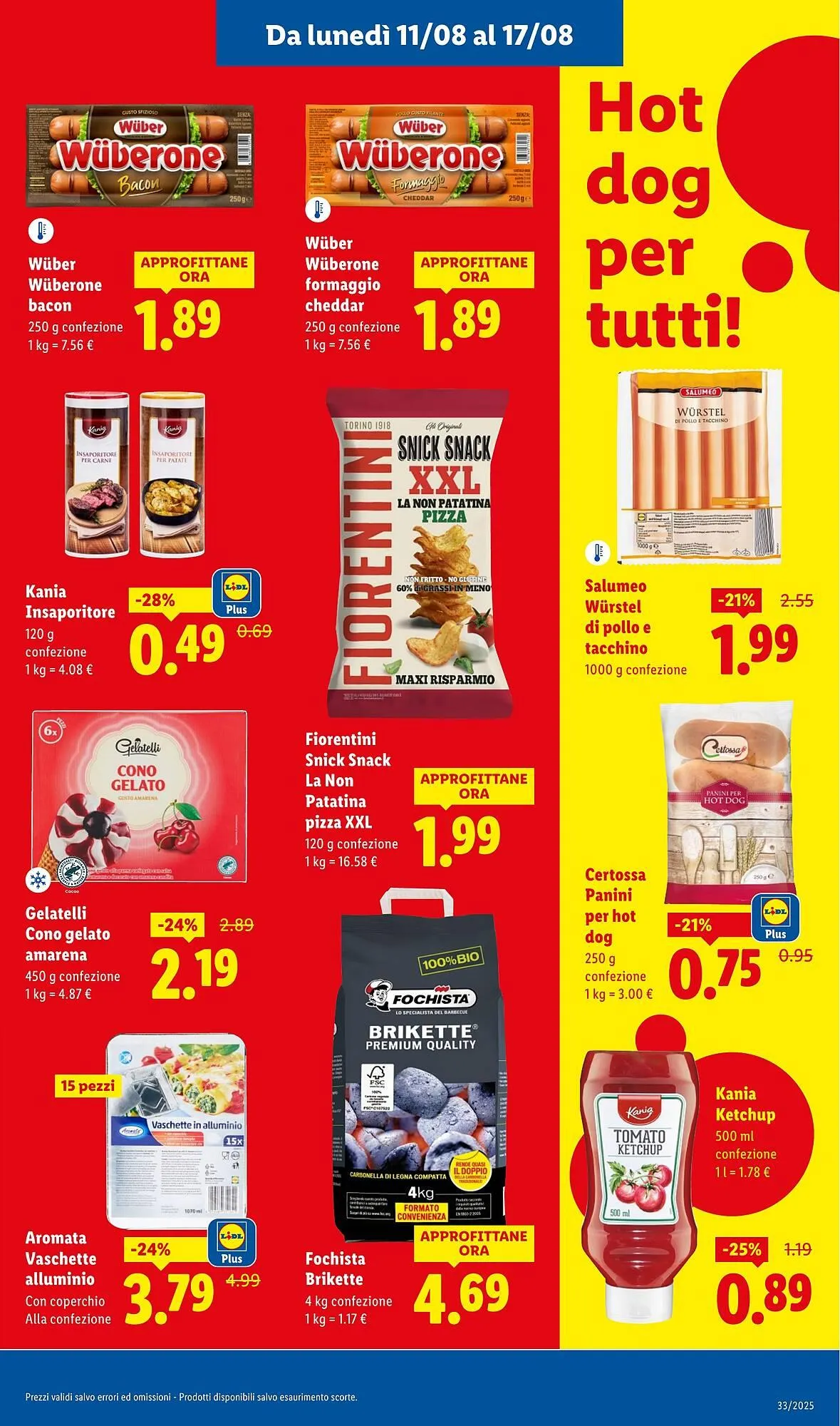 Volantino Lidl da 11 agosto a 17 agosto di 2025 - Pagina del volantino 3