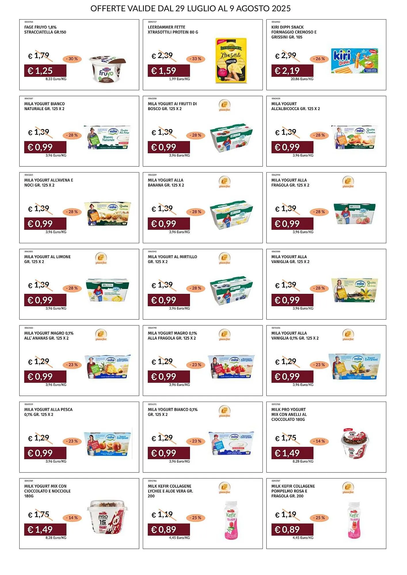 Volantino Prezzemolo e Vitale da 29 luglio a 9 agosto di 2025 - Pagina del volantino 6