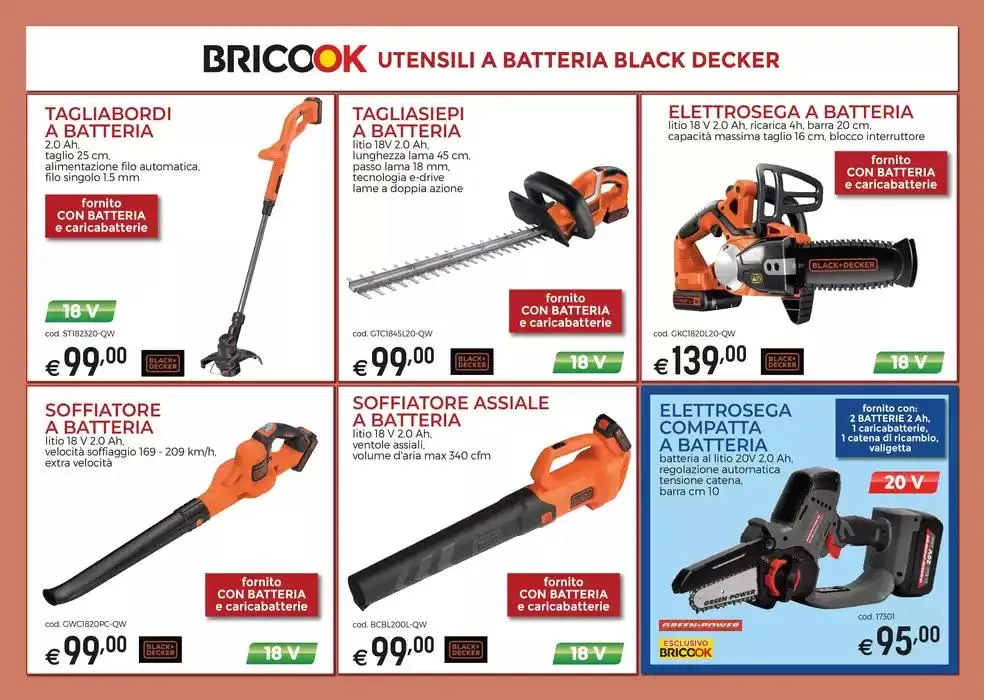 Macchine da giardino da 19 marzo a 22 settembre di 2025 - Pagina del volantino 25