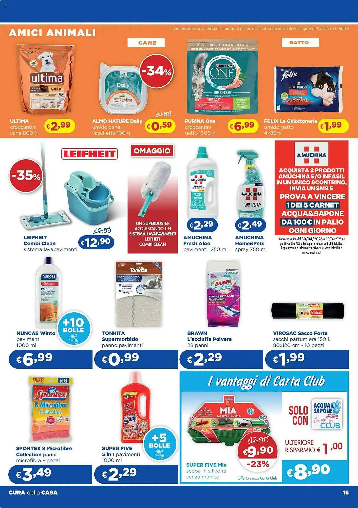 Volantino Acqua & Sapone da 29 aprile a 20 maggio di 2026 - Pagina del volantino 15