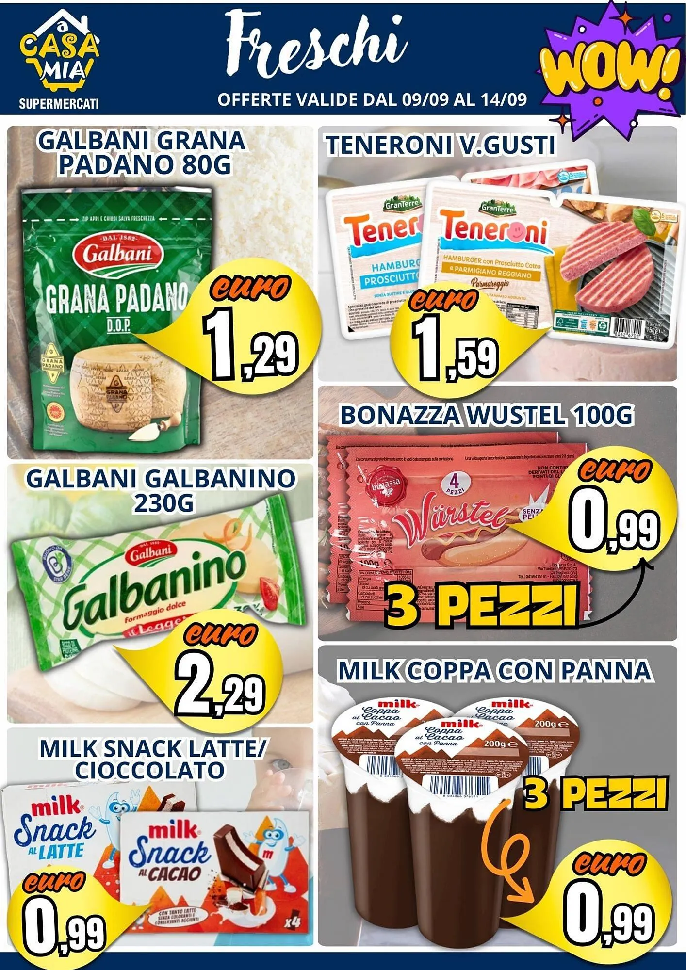 Volantino A Casa Mia da 9 settembre a 14 settembre di 2025 - Pagina del volantino 10