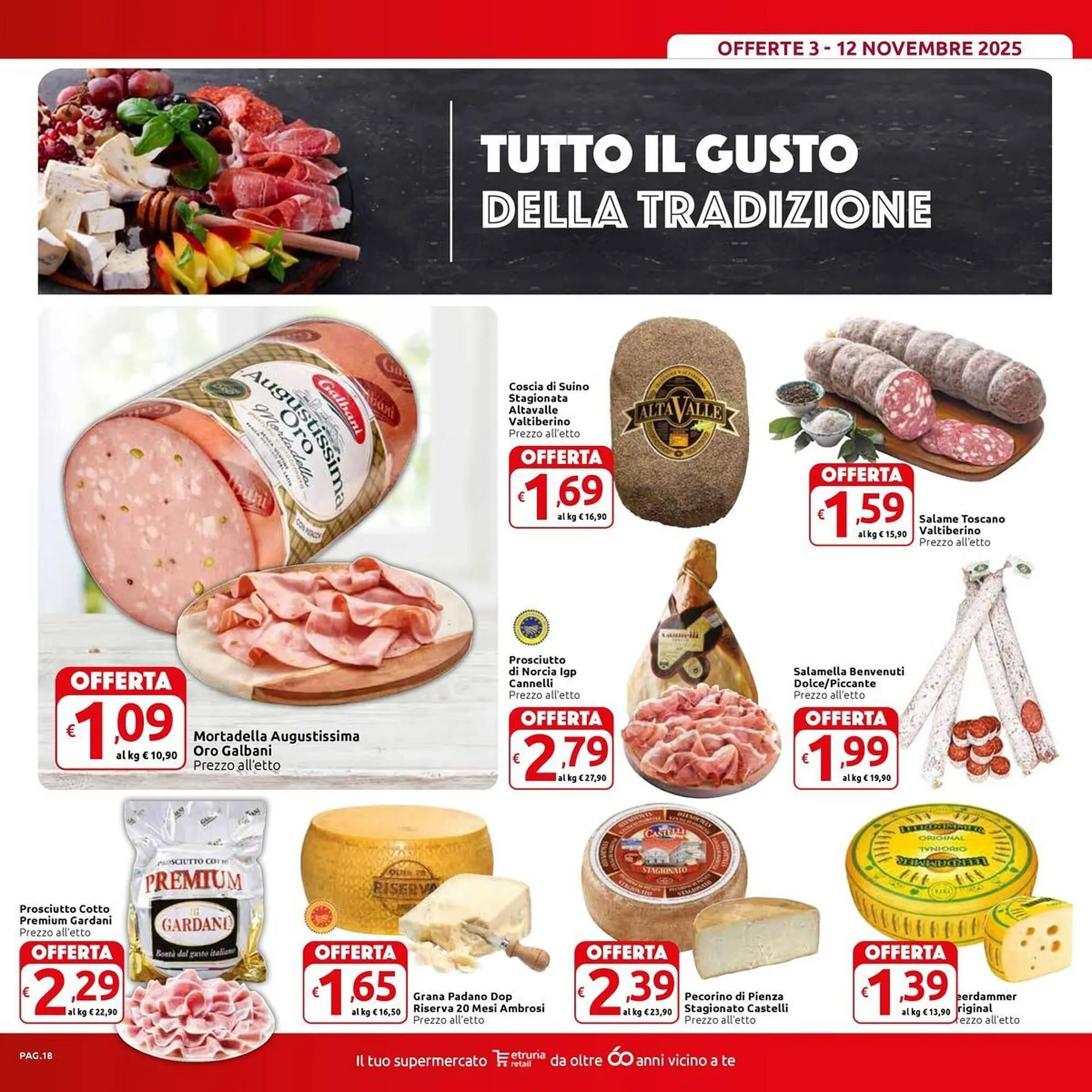 Volantino Carrefour Market da 3 novembre a 12 novembre di 2025 - Pagina del volantino 18