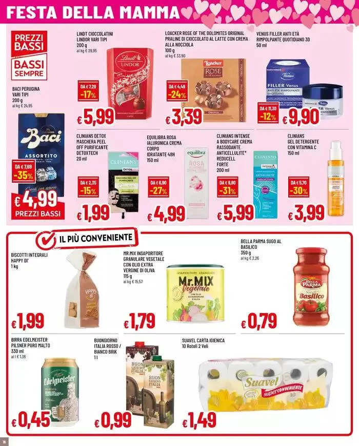 Prezzi ancora piu bassi da 8 maggio a 21 maggio di 2025 - Pagina del volantino 16