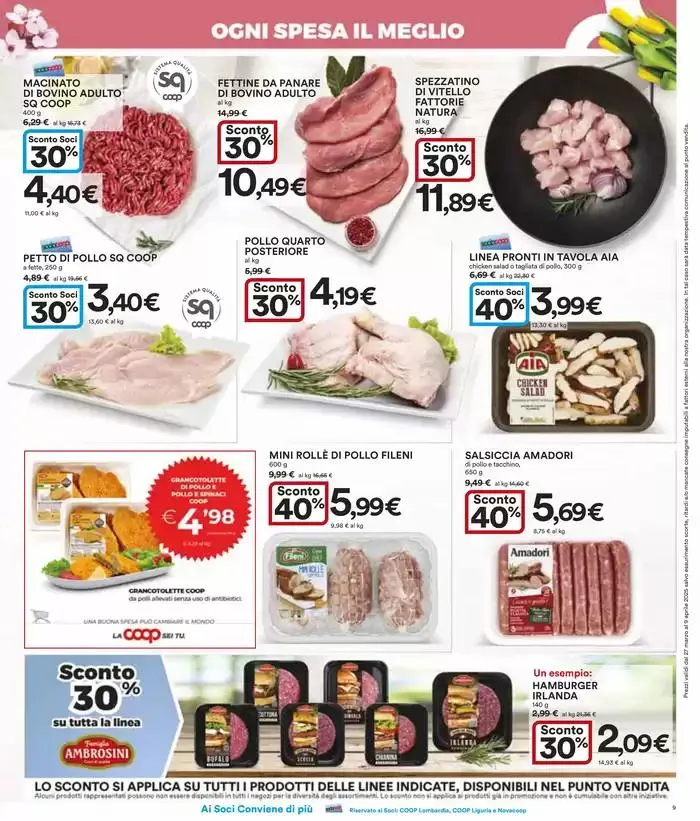 Fiorisce il risparmio! da 27 marzo a 9 aprile di 2025 - Pagina del volantino 9