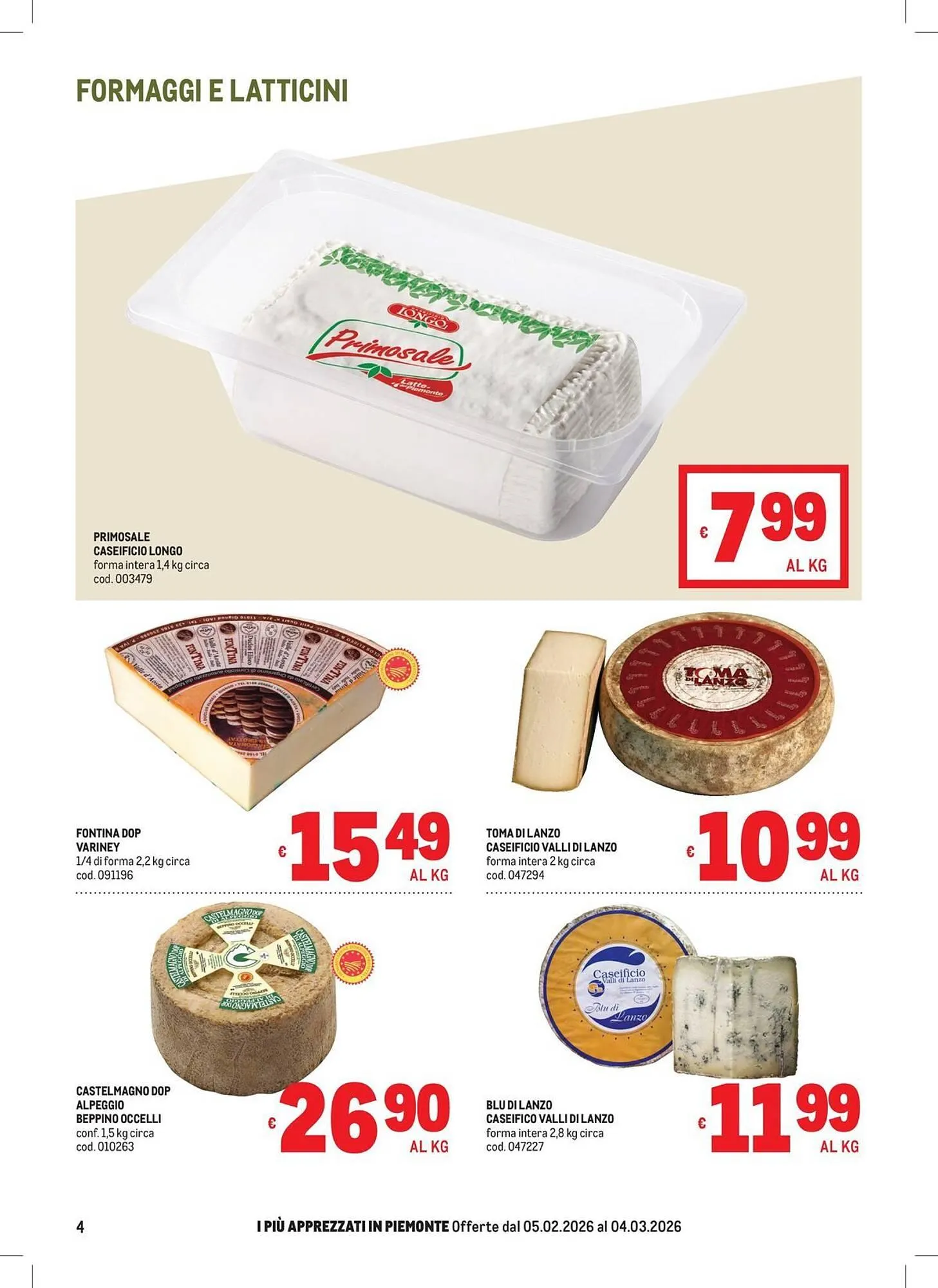 Volantino Metro da 5 febbraio a 4 marzo di 2026 - Pagina del volantino 4