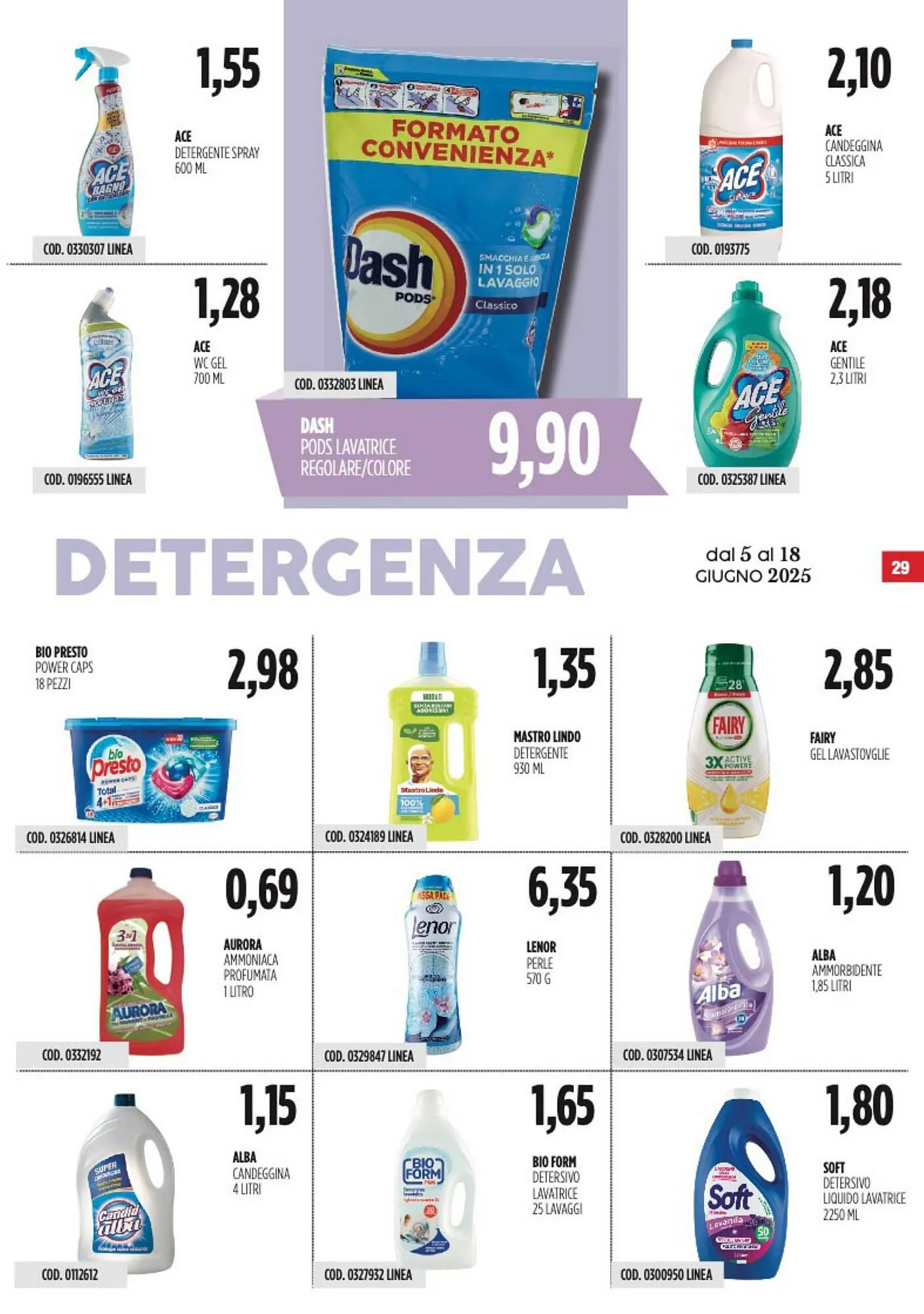 Volantino Carico Cash & Carry da 5 giugno a 18 giugno di 2025 - Pagina del volantino 29