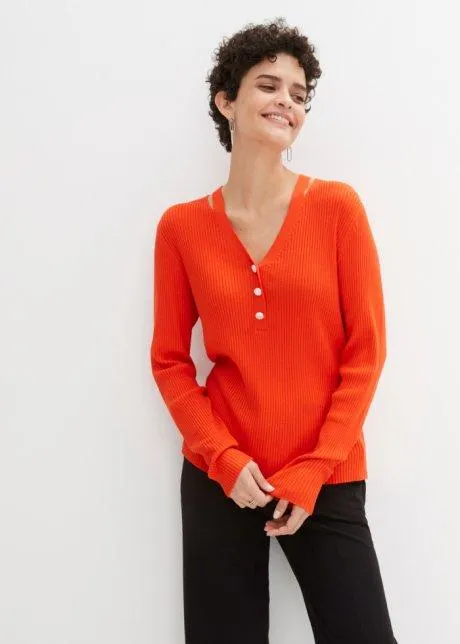 Maglione con cut-out