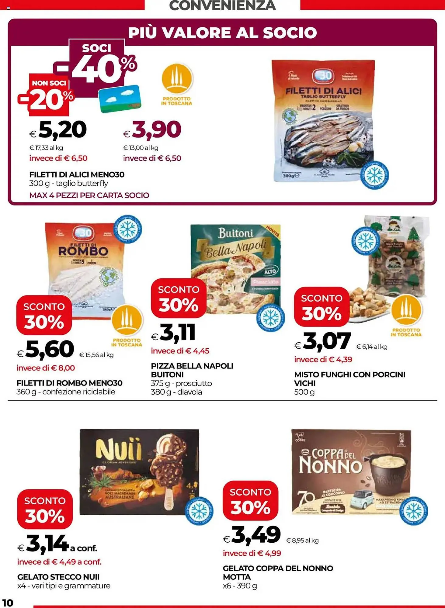 Volantino Unicoop da 3 luglio a 16 luglio di 2025 - Pagina del volantino 10