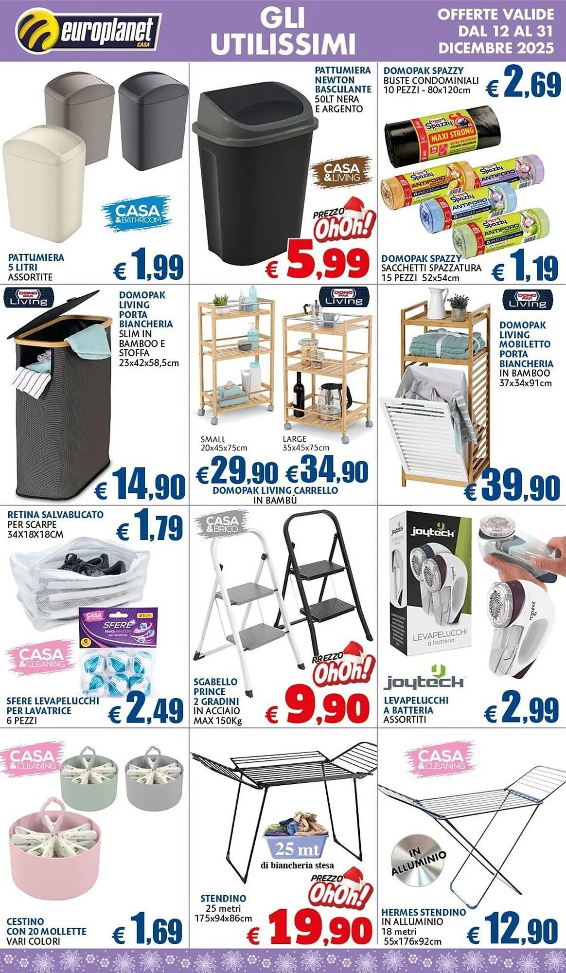 Volantino Europlanet Casa da 12 dicembre a 31 dicembre di 2025 - Pagina del volantino 22
