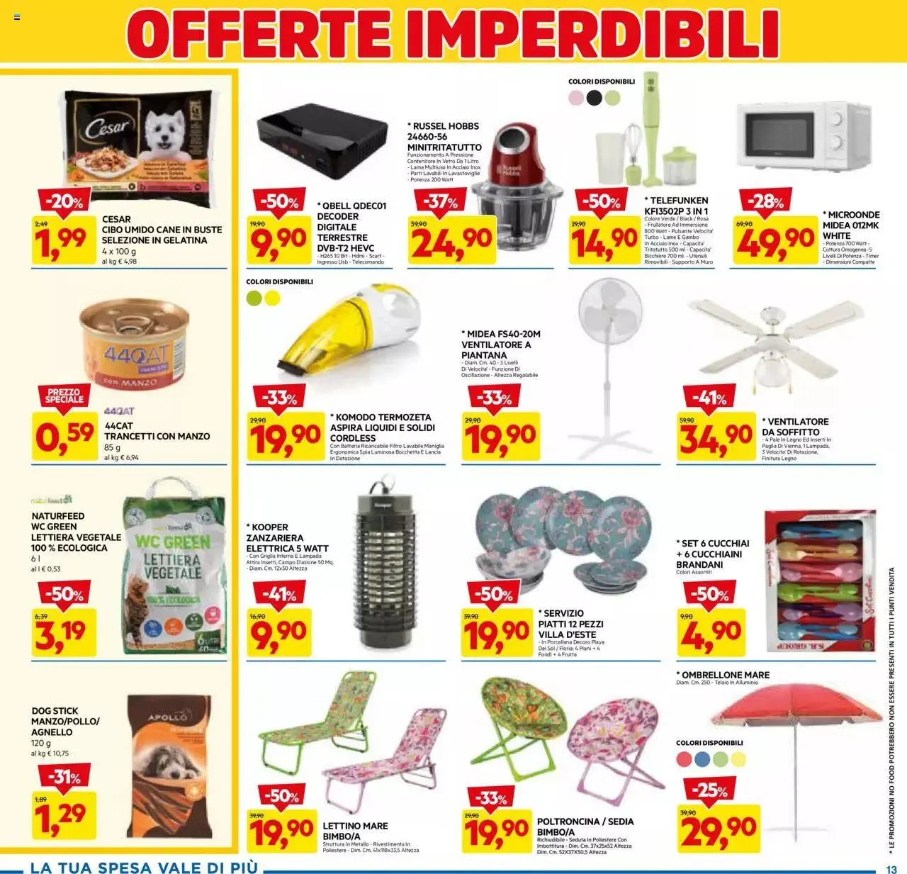 Volantino D Più da 10 luglio a 23 luglio di 2023 - Pagina del volantino 13