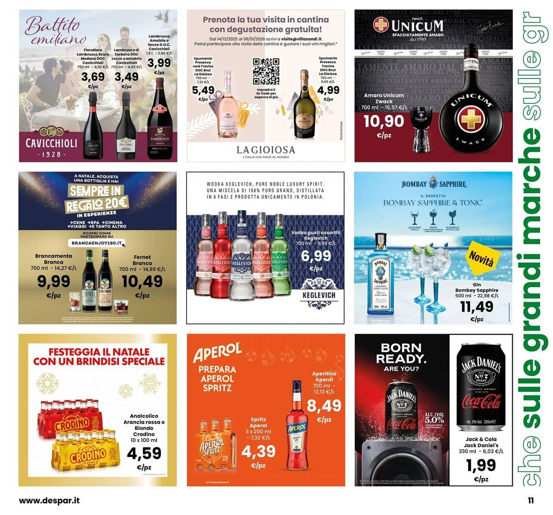 Volantino Interspar da 14 dicembre a 6 gennaio di 2026 - Pagina del volantino 11