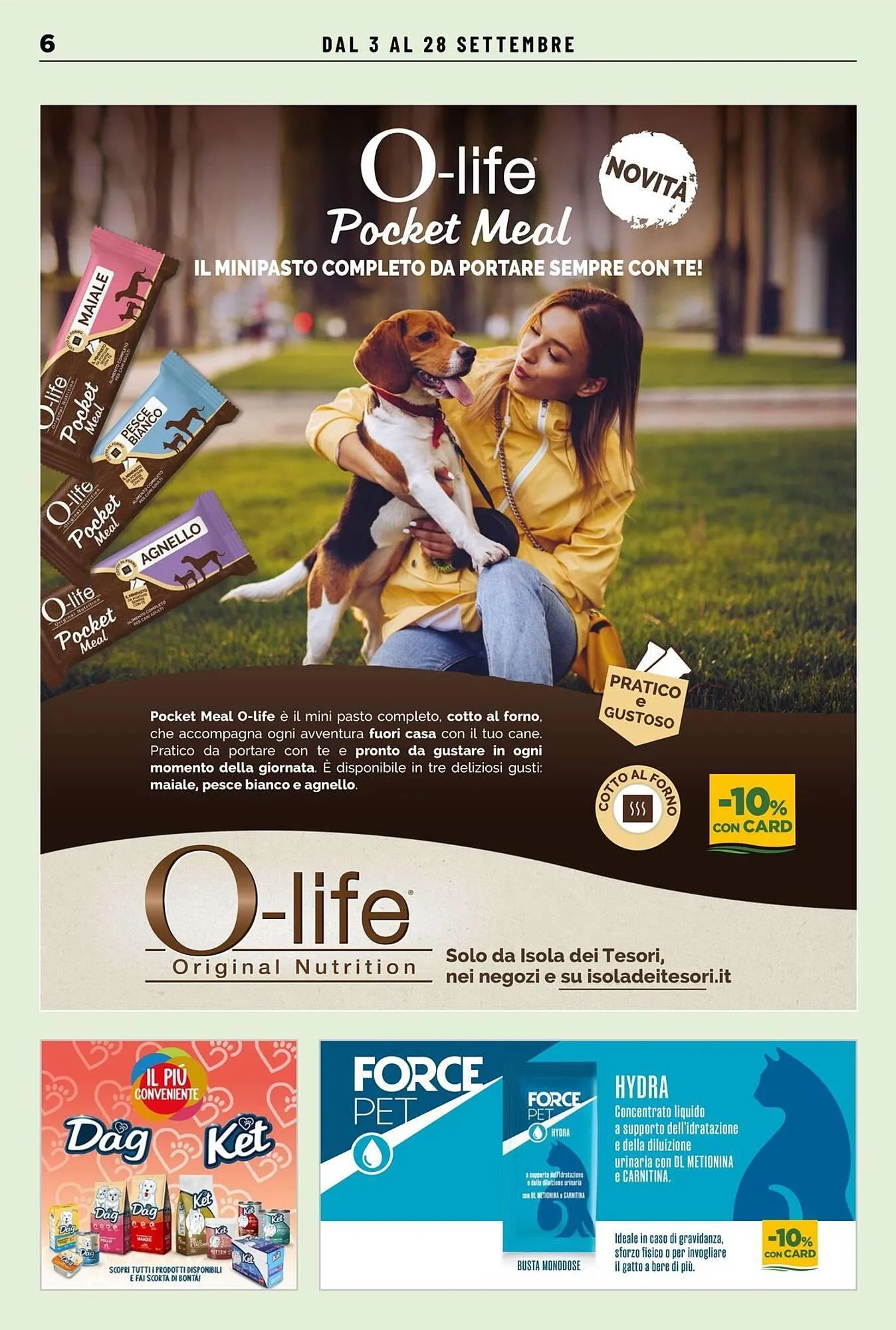 volantino L´Isola dei Tesori da 3 settembre a 28 settembre di 2025 - Pagina del volantino 6