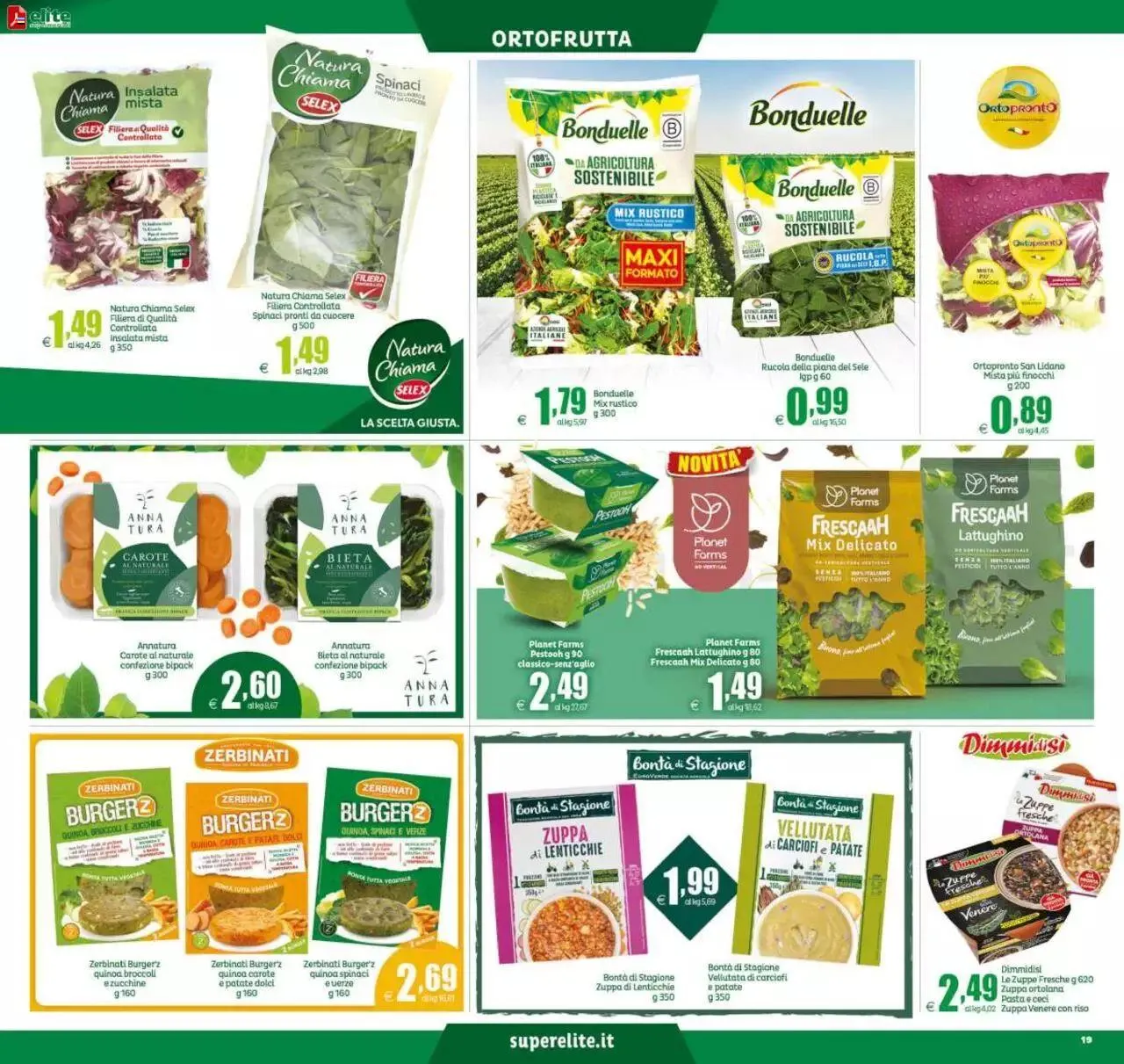 Volantino Elite Supermercati da 2 novembre a 12 novembre di 2023 - Pagina del volantino 19