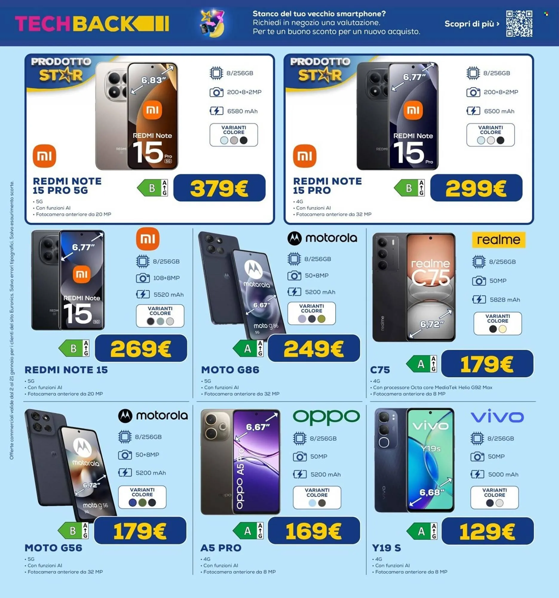 Volantino Euronics da 2 gennaio a 21 gennaio di 2026 - Pagina del volantino 4