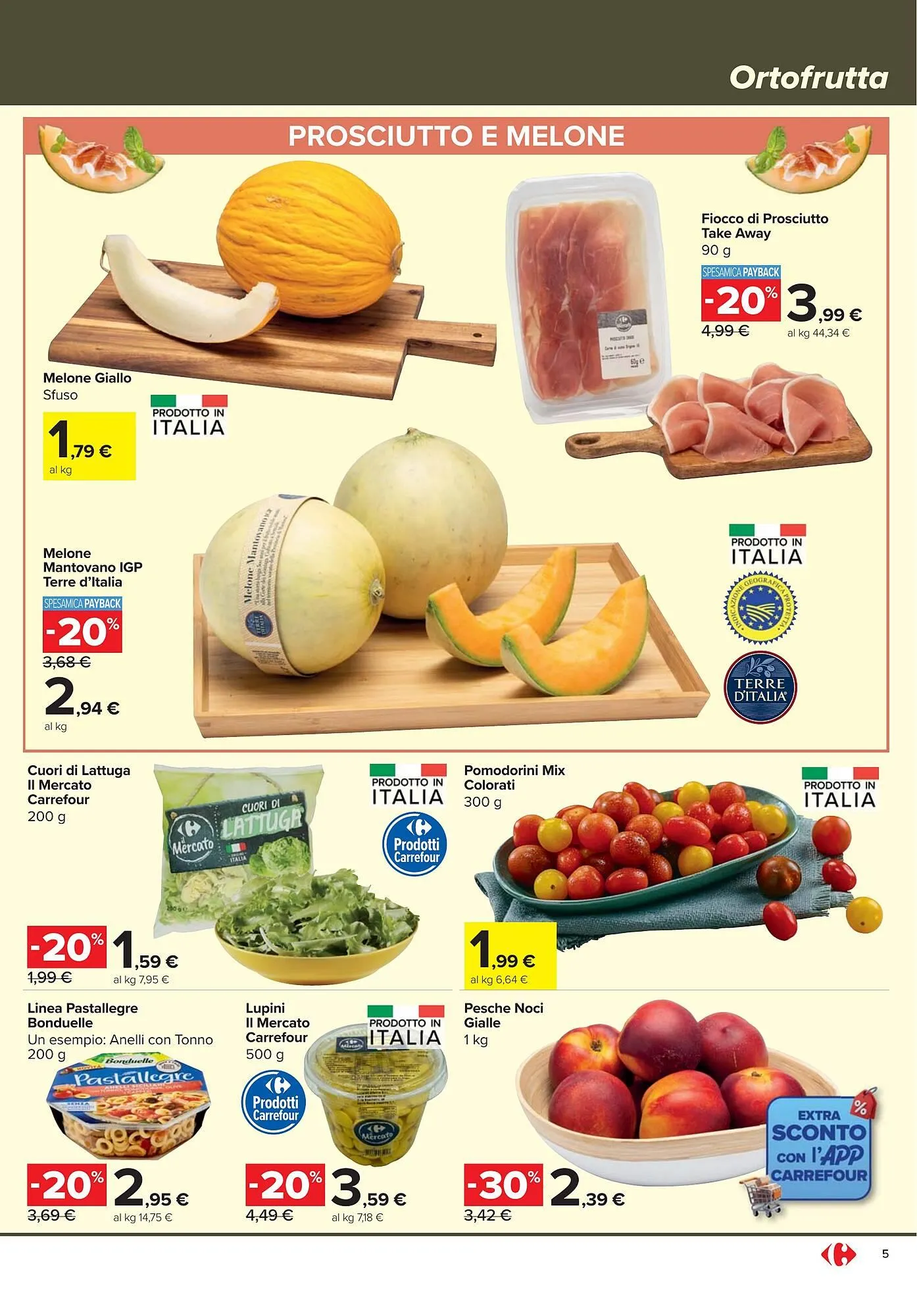 Volantino Carrefour Market da 12 giugno a 25 giugno di 2025 - Pagina del volantino 5