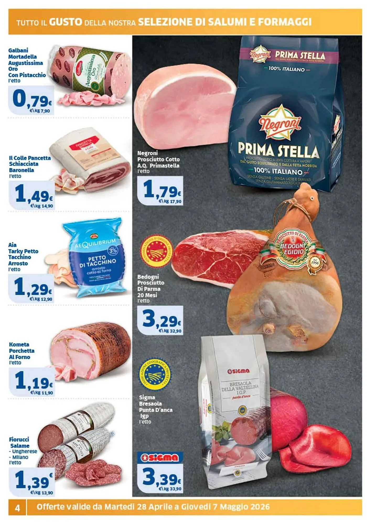 Volantino Ok Sigma da 28 aprile a 7 maggio di 2026 - Pagina del volantino 4